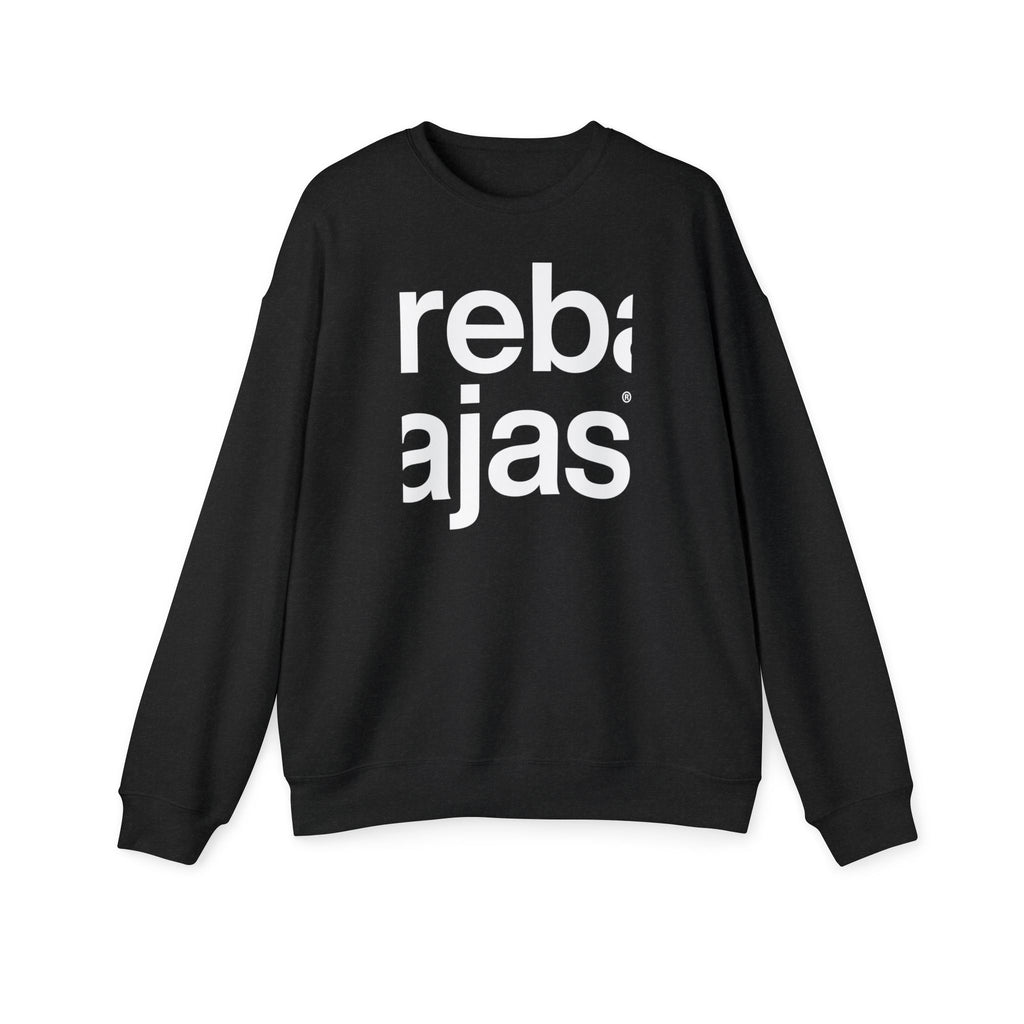 rebajas unisex drop shoulder sweatshirt - classic black