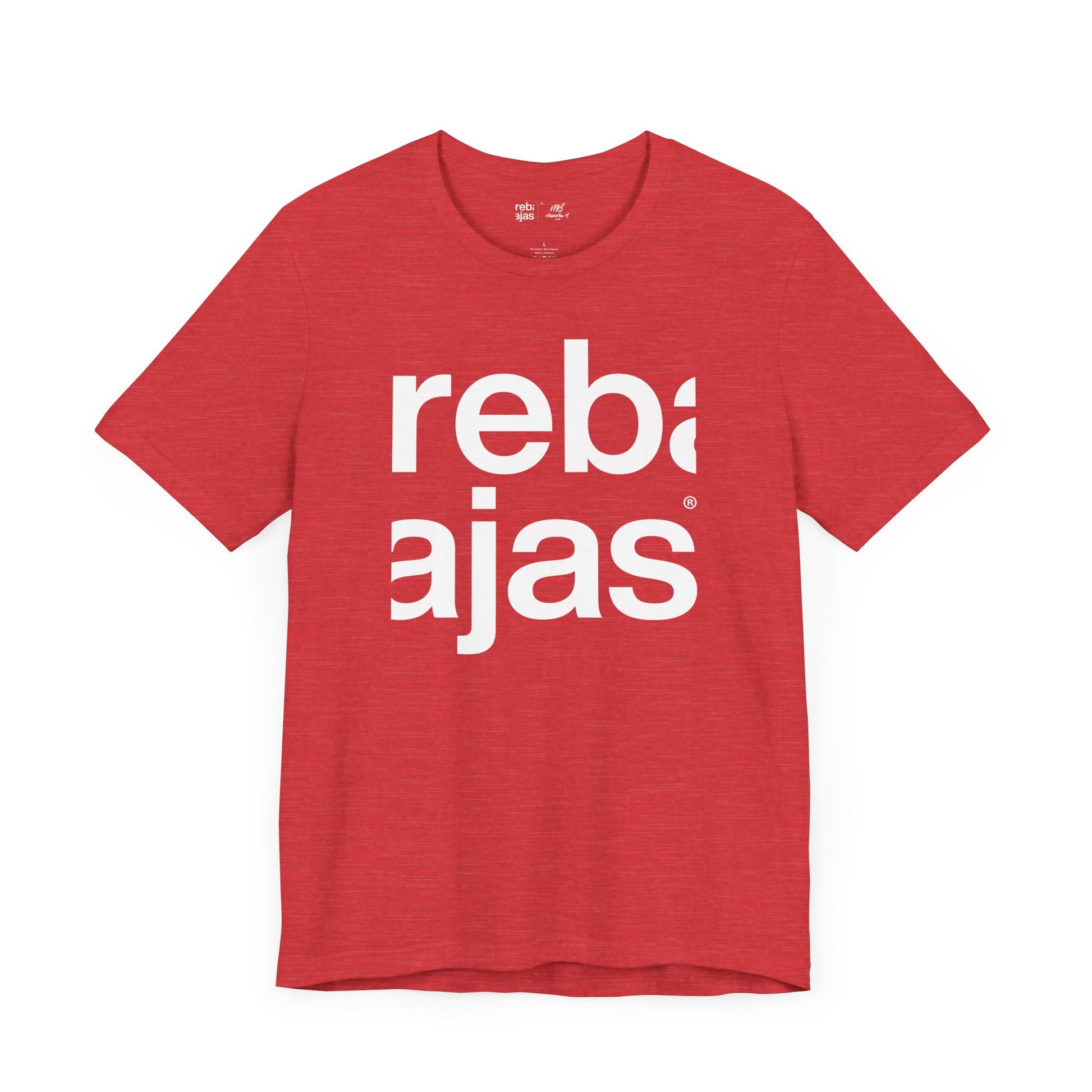 rebajas - t-shirt - heather red